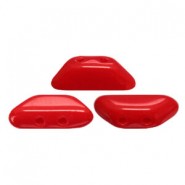 Les perles par Puca® Tinos Perlen Opaque coral red 93200